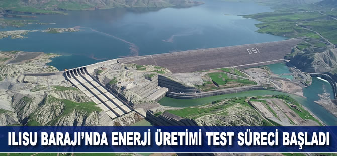 Ilısu Barajı’nda enerji üretimi test süreci başladı
