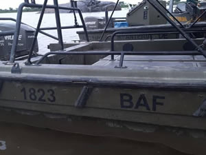 Kolombiya Deniz Kuvvetleri sembollü 3 savaş botu ele geçirildi