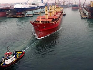Gemi ihracatçıları ilk çeyrekte 354 milyon dolarlık ihracat yaptı