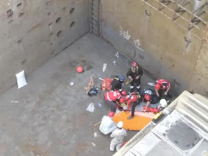 Çanakkale’de gemi adamı, gemi ambarına düştü