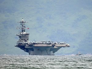 USS Theodere Roosevelt uçak gemisinde koronada ikinci dalga