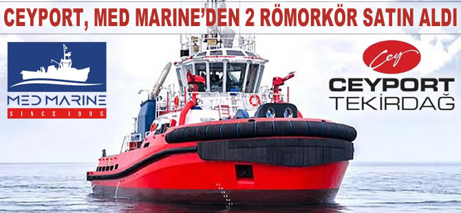 Med Marine Holding, Cey Grup'a iki römorkör ve bir palamar botu sattı