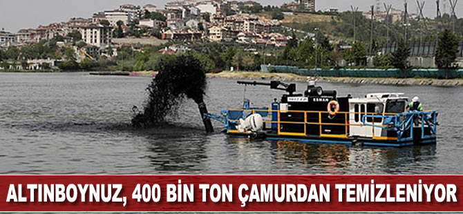 Haliç'i çamurdan kurtaracak tesis hizmete girdi