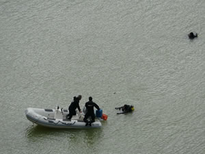 Baraj göletine düşen operatörün cesedi bulundu