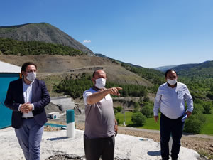 Derekargın göleti tarıma can verecek