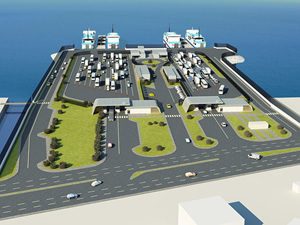 Gelibolu yeni feribot terminalinin ihalesi tamamlandı