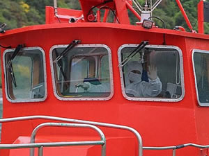 Kılavuz kaptanların korona virüs önlemleri görüntülendi