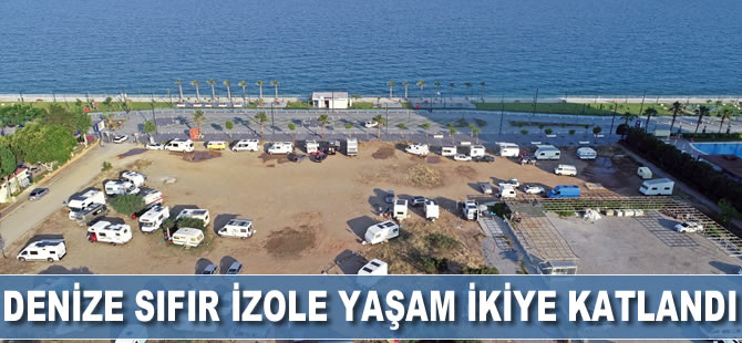 Denize sıfır izole yaşam, kısıtlamanın kaldırılmasıyla ikiye katlandı