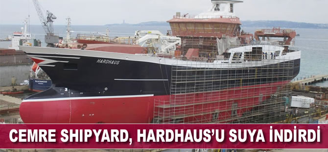 Cemre Shipyard, Hardhaus’u suya indirdi