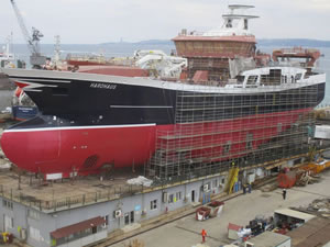 Cemre Shipyard, Hardhaus’u suya indirdi