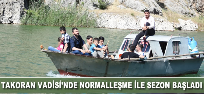 Takoran Vadisi'nde normalleşme ile sezon başladı