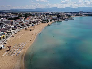 Didim'in sahili 'yeni normal'e hazır