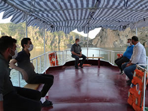 Botan Çayında tekne turları başladı