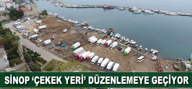 Sinop 'Çekek Yeri' kaldırılıp, etkinlik alanı yapılıyor