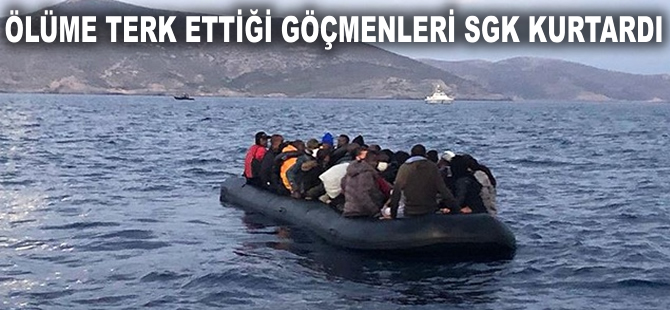 Yunanistan'ın ölüme terk ettiği göçmenleri Türk Sahil Güvenlik kurtardı