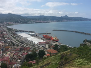 Giresun Limanı arı gibi işliyor