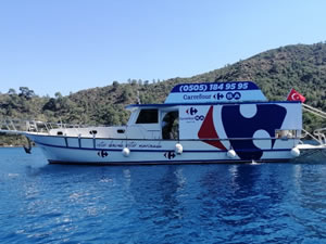 CarrefourSA Mavi, “Tekneye ne lazımsa” diyerek denize açıldı
