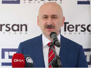 Bakan Karaismailoğlu: Gemi sanayimizi dünya klasmanında hak ettiği yere getirdik
