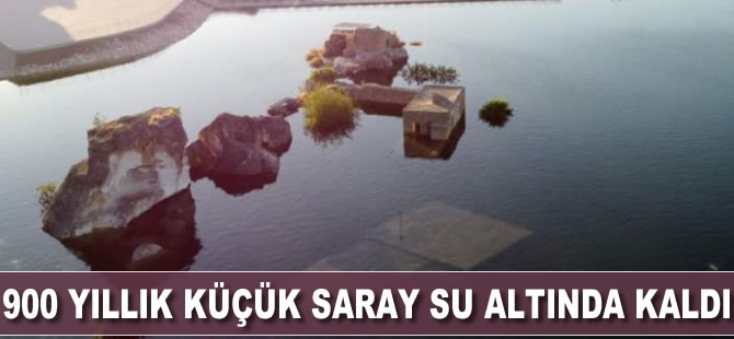 900 yıllık Küçük Saray su altında kaldı