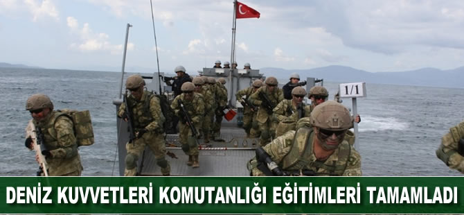 Deniz Kuvvetleri Komutanlığı "Harekata Hazırlık Eğitimleri"ni tamamladı