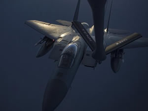 ABD savaş uçağı Kuzey Denizi’ne düştü