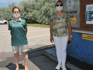 Mavi bayraklı Fener Plajı ve Suada açıldı