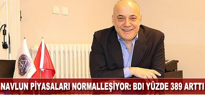 Navlun piyasaları normalleşiyor: BDI yüzde 389 arttı