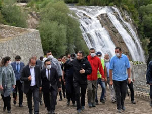 Tortum Şelalesi yarım milyon turiste ev sahipliği yapacak