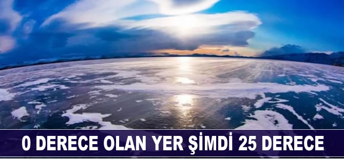'0' derece olan yer şimdi '25' derece