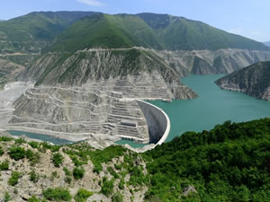 Deriner Barajı yüzde 77 doluluk seviyesine ulaştı