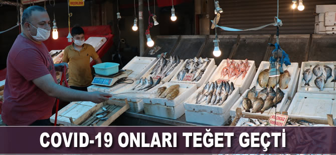 Küresel salgın Covid-19 balıkçıları teğet geçti