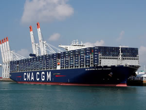 CMA CGM, YILPORT Taranto Limanı'nı 2021 yılı uğrak limanı listesine aldı