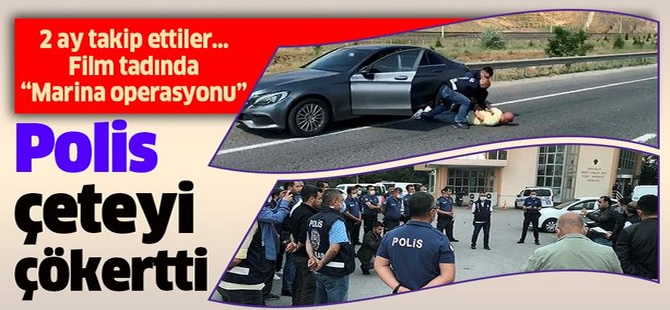Yat çetesine Marina operasyonu…