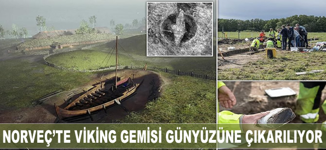 Norveç'te viking gemisi, günyüzüne çıkarılıyor