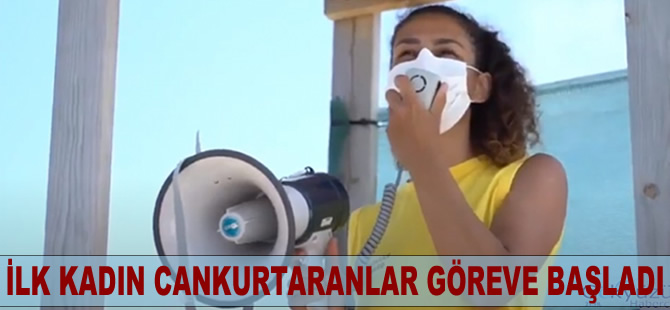 İBB'nin ilk kadın cankurtaranları göreve başladı