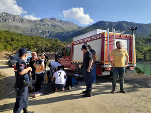 Konya’da baraja giren genç boğuldu