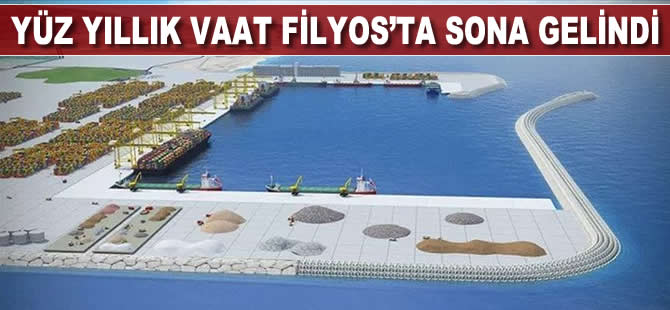 Yüz yıllık vaat Filyos'ta sona gelindi