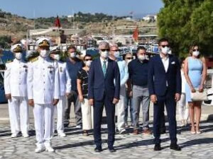 Denizcilik ve Kabotaj Bayramı, pandemi nedeniyle Ege ve Akdeniz'de buruk kutlandı