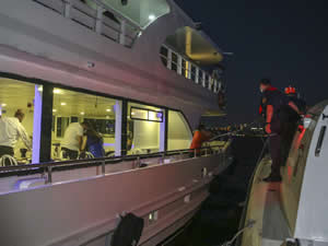 İstanbul Boğazı'nda teknelerde denetim