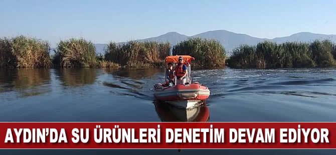 Aydın’da su ürünleri denetimleri devam ediyor