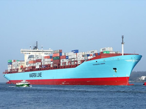 Svendborg Maersk gemisinde kokain ele geçirildi, iki kişi tutuklandı