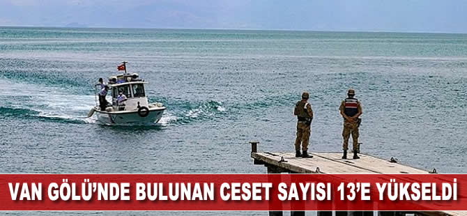 Van Gölü’nde bulunan ceset sayısı 13'e yükseldi