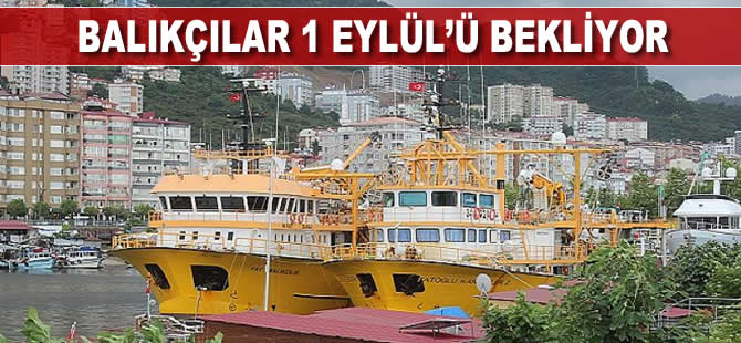 Balıkçılar, av sezonu için 1 Eylül’ü bekliyor