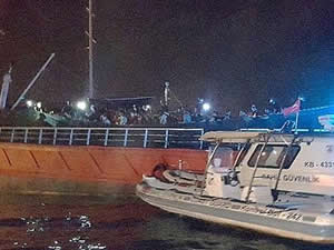 276 sığınmacının yük gemisinde yakalanmasıyla ilgili 8 şüpheli adliyede