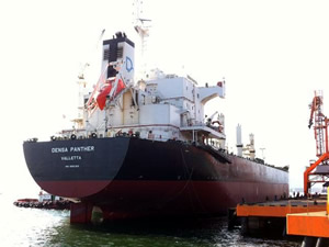 Türk armatörlük şirketine ait M/V DENSA PANTHER, Chornomorsk Limanı'nda tutuklandı