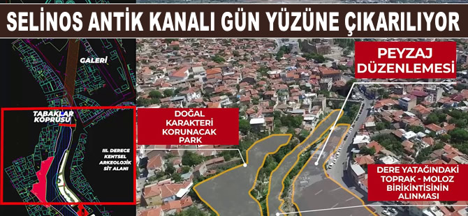Bergama Denizle buluşuyor! Selinos Antik Kanalı gün yüzüne çıkarılıyor