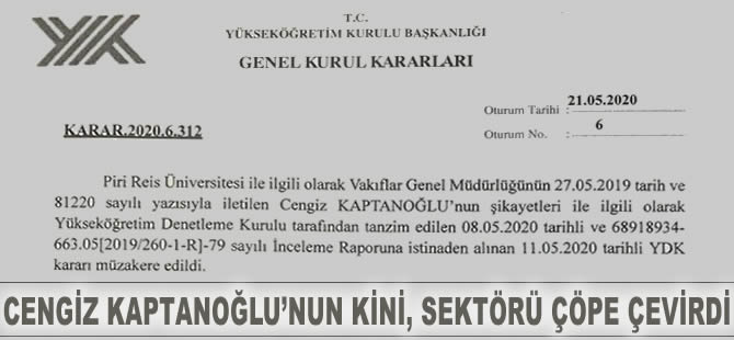 Cengiz Kaptanoğlu'nun kini, sektöre ihanetin kapısını açtı