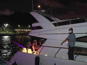 İstanbul Boğazı'nda teknelerde denetim yapıldı