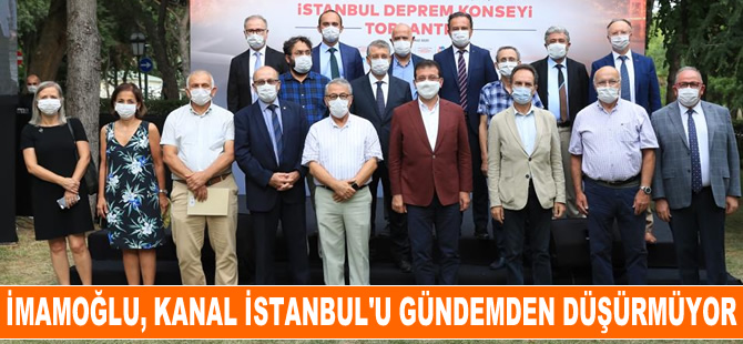 Ekrem İmamoğlu: Kanal İstanbul her yönüyle tehdittir