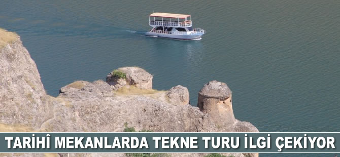 Kralkızı Baraj Gölü’nde tekne turları yeniden başladı
